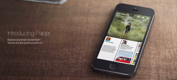 Facebook Paper : Les premières images en vidéos