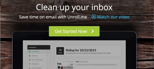 Unroll.me : Service web gratuit pour se désinscrire des newsletters en un clic