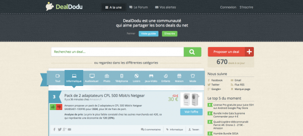 DealDodu : Communauté des bons deals du net