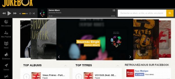 Fnac Jukebox : Ecoute de musique en streaming de la Fnac