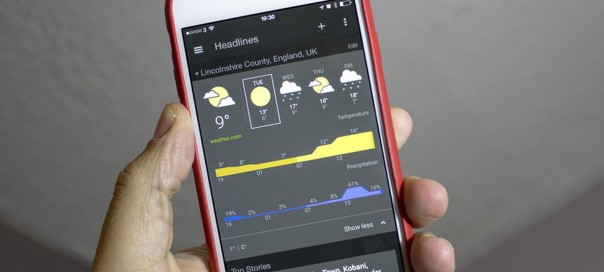 iOS : Google Actualités et Météo débarque dans une application